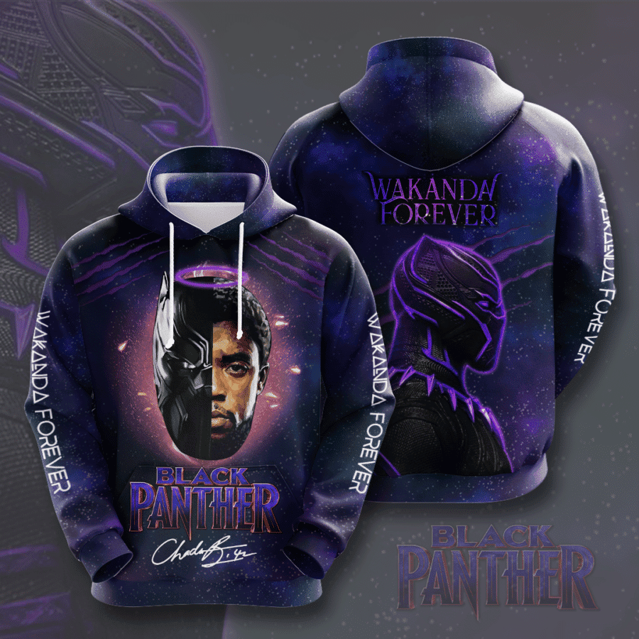 Black Panther 3D All Over Print Hoodie, Zip Hoodie