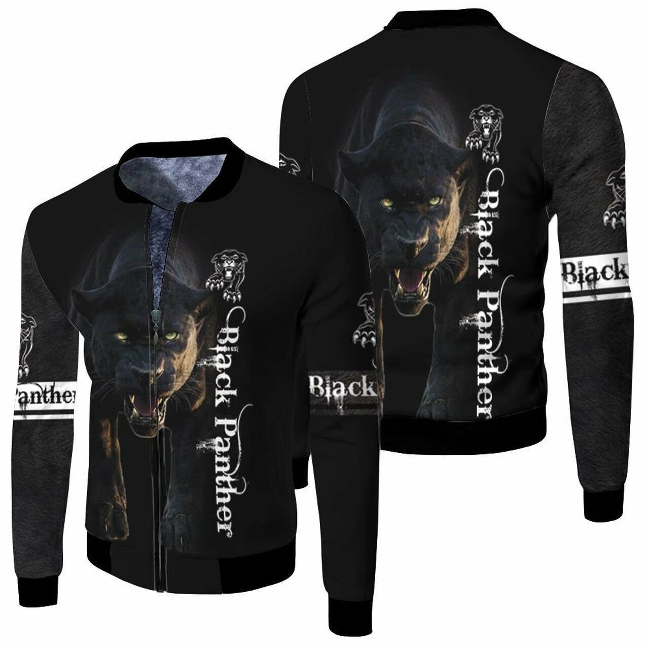 Black Panther Alled 3D All Over Print Hoodie, Zip Hoodie