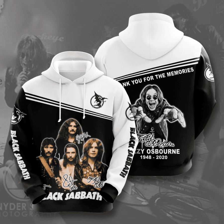 Black Sabbath 1948 2020 3D All Over Print Hoodie, Zip Hoodie