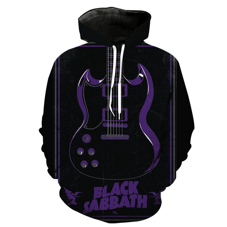 Black Sabbath 3D All Over Print Hoodie, Zip Hoodie
