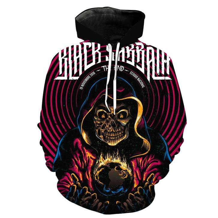 Black Sabbath 3D All Over Print Hoodie, Zip Hoodie