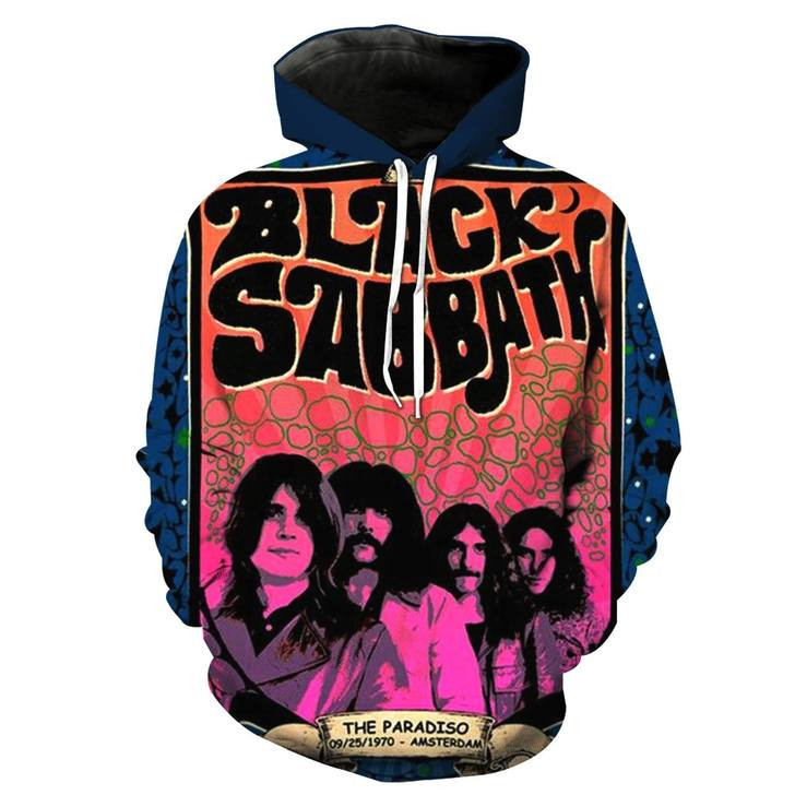 Black Sabbath 3D All Over Print Hoodie, Zip Hoodie