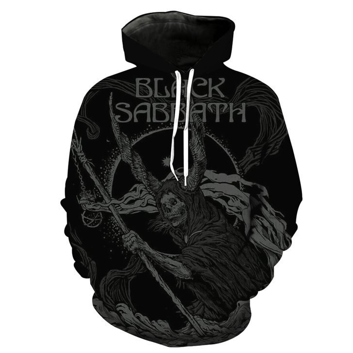 Black Sabbath 3D All Over Print Hoodie, Zip Hoodie