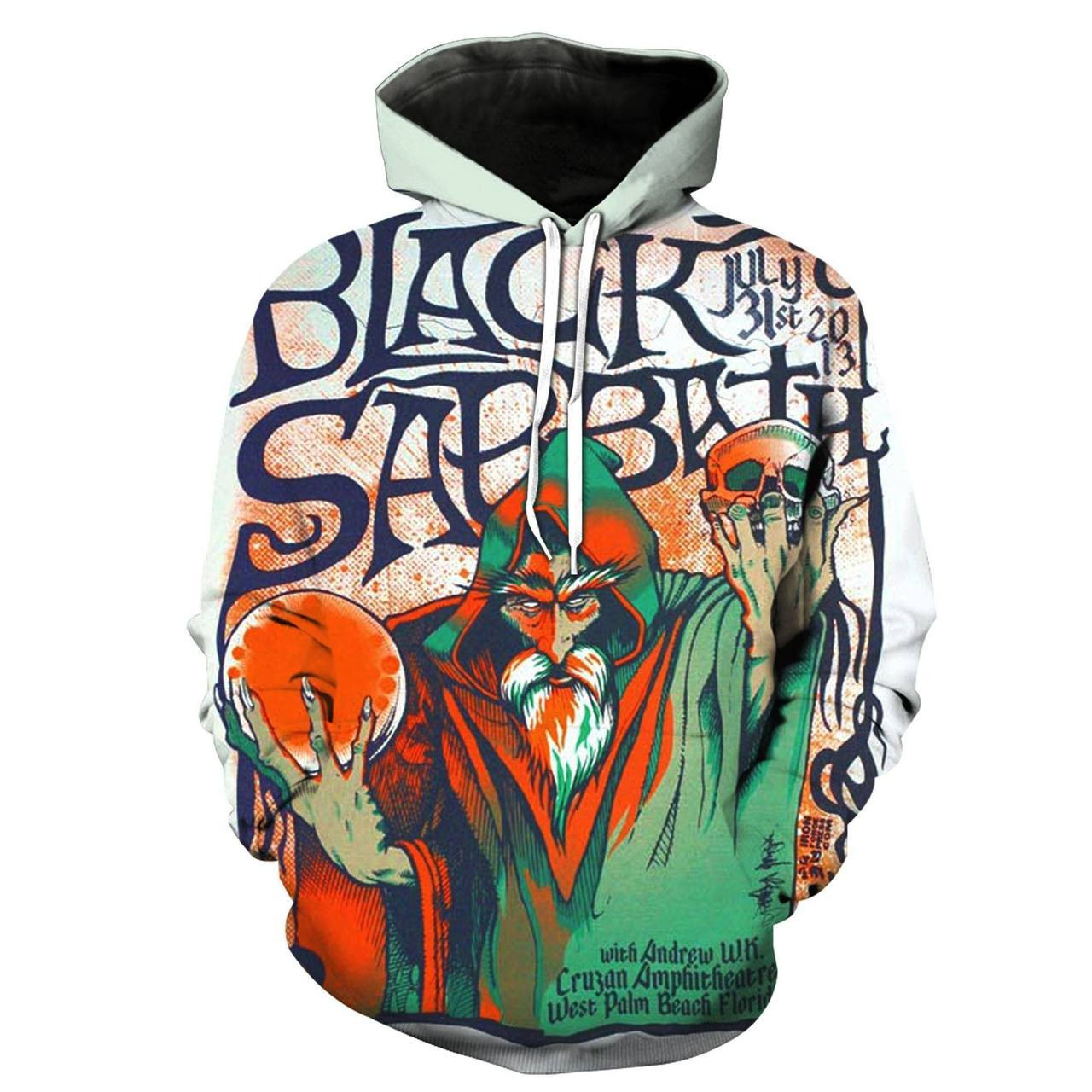 Black Sabbath 3D All Over Print Hoodie, Zip Hoodie