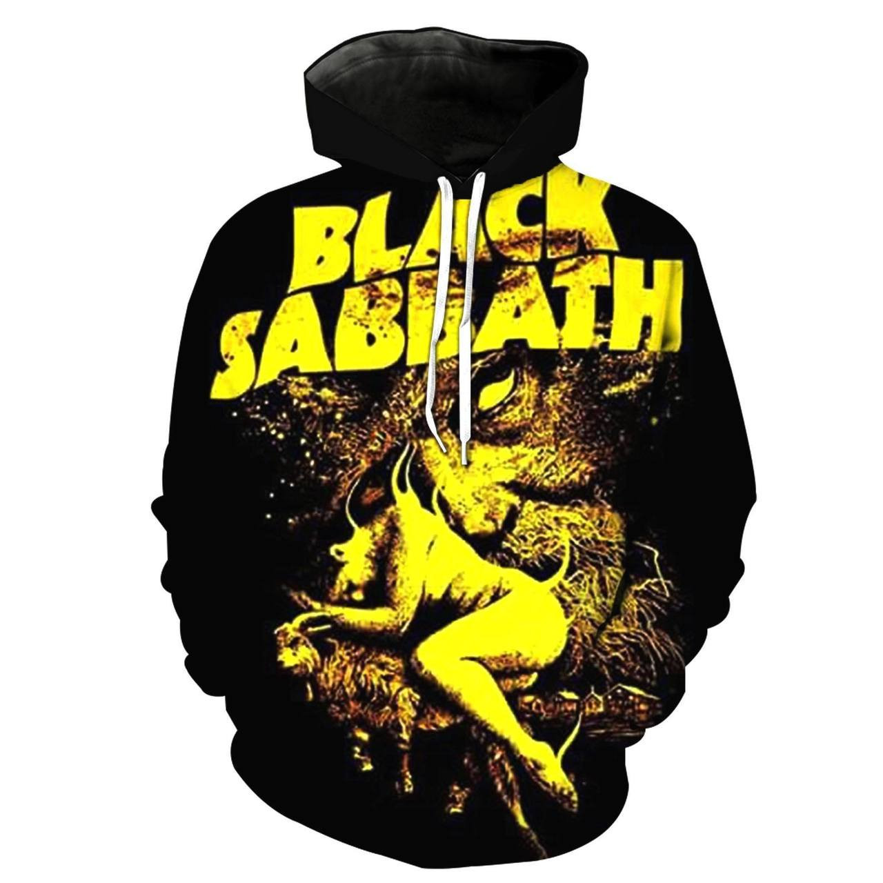 Black Sabbath 3D All Over Print Hoodie, Zip Hoodie