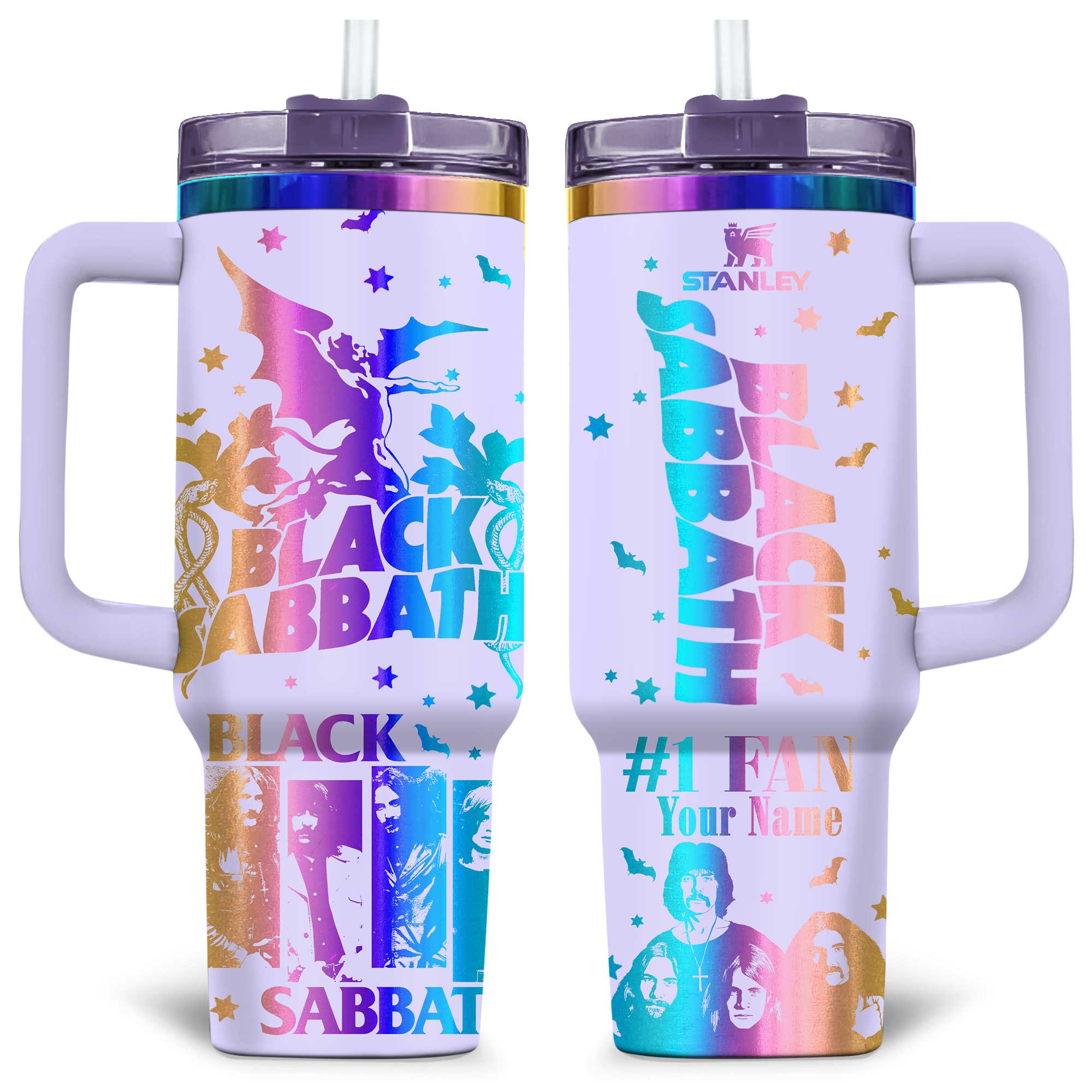 Black Sabbath Music Custom Stanley Cup 40 oz 30 oz Tumbler With HandleTVC2301169 - Image 2