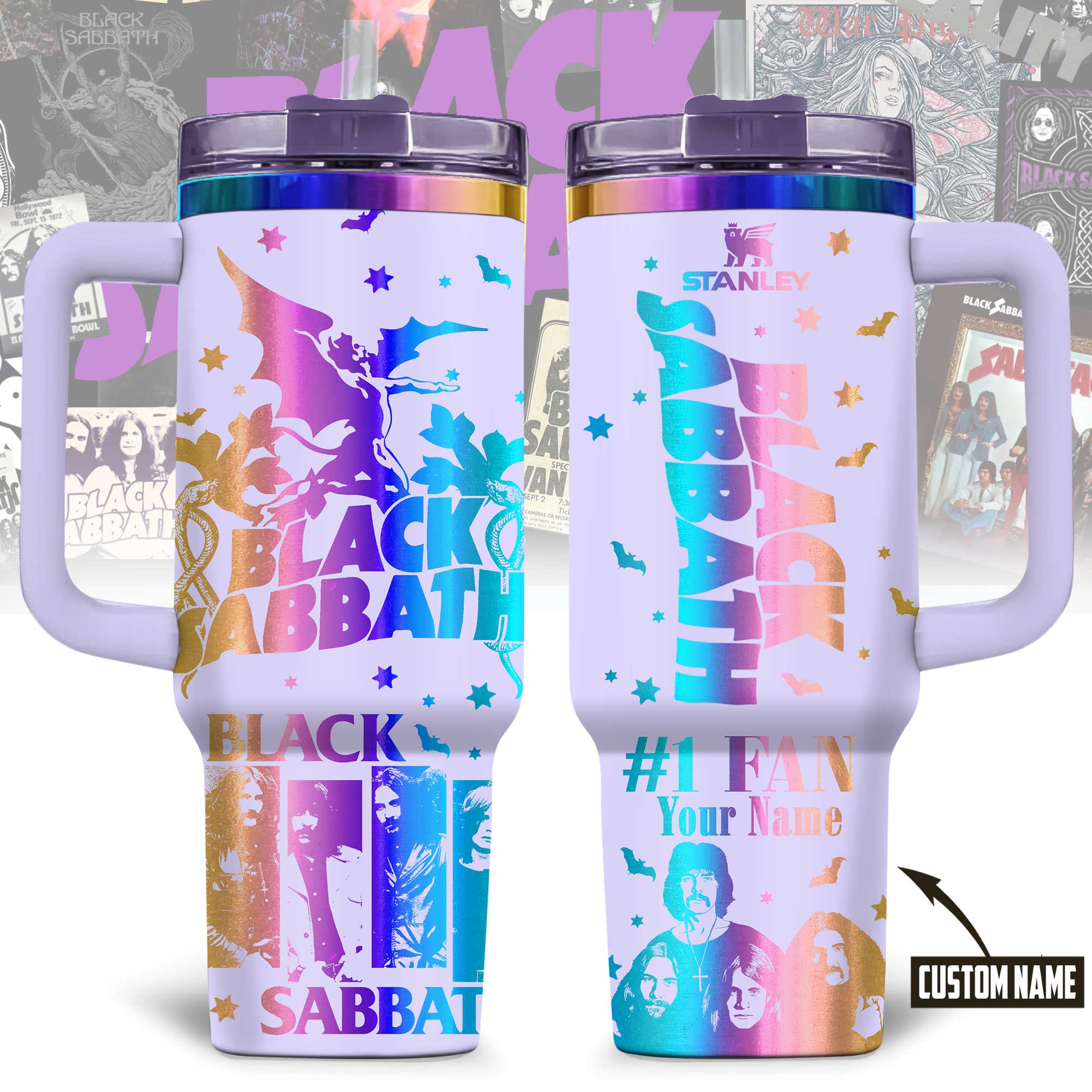 Black Sabbath Music Custom Stanley Cup 40 oz 30 oz Tumbler With HandleTVC2301169