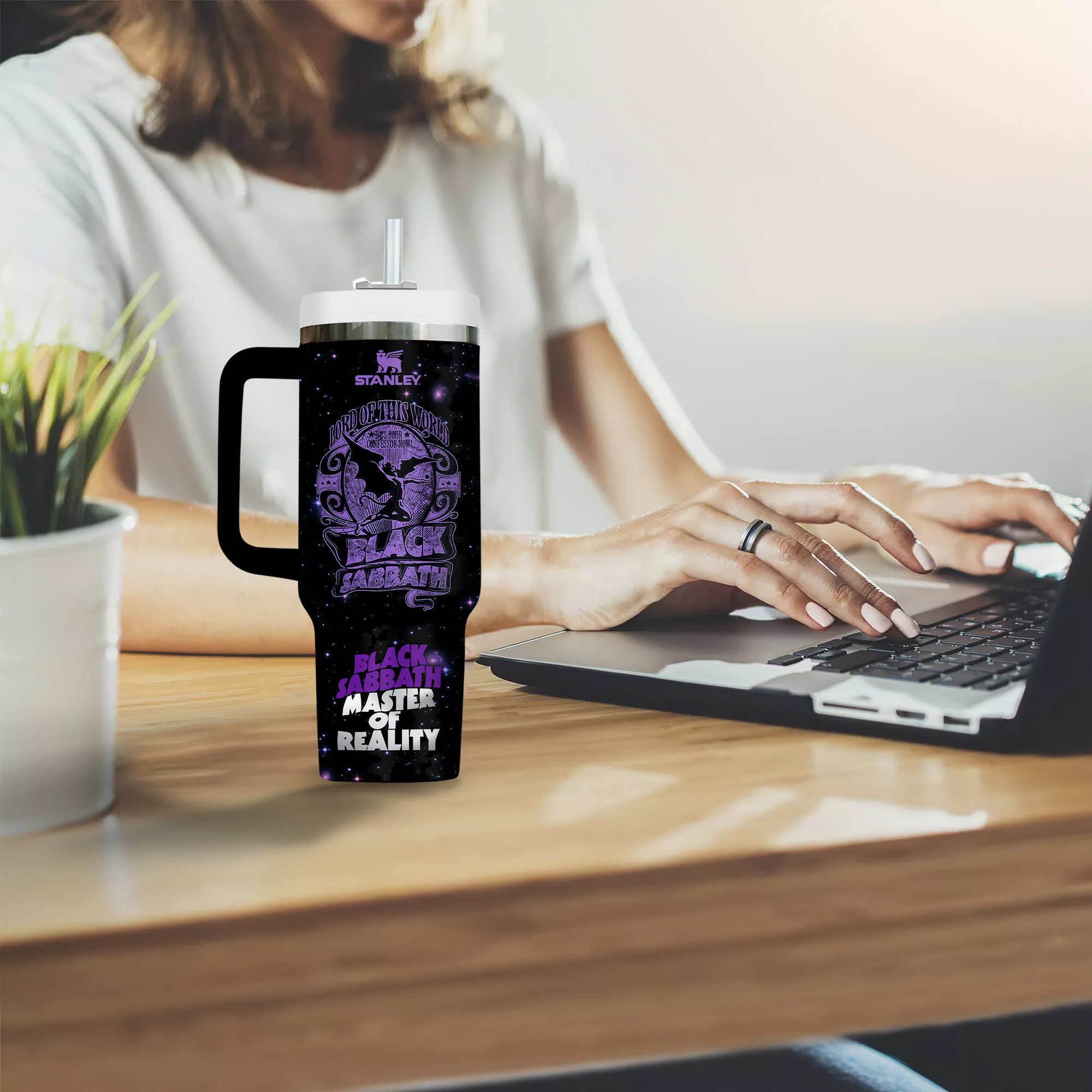 Black Sabbath Music Custom Stanley Cup 40 oz 30 oz Tumbler With HandleTVC2301279 - Image 6