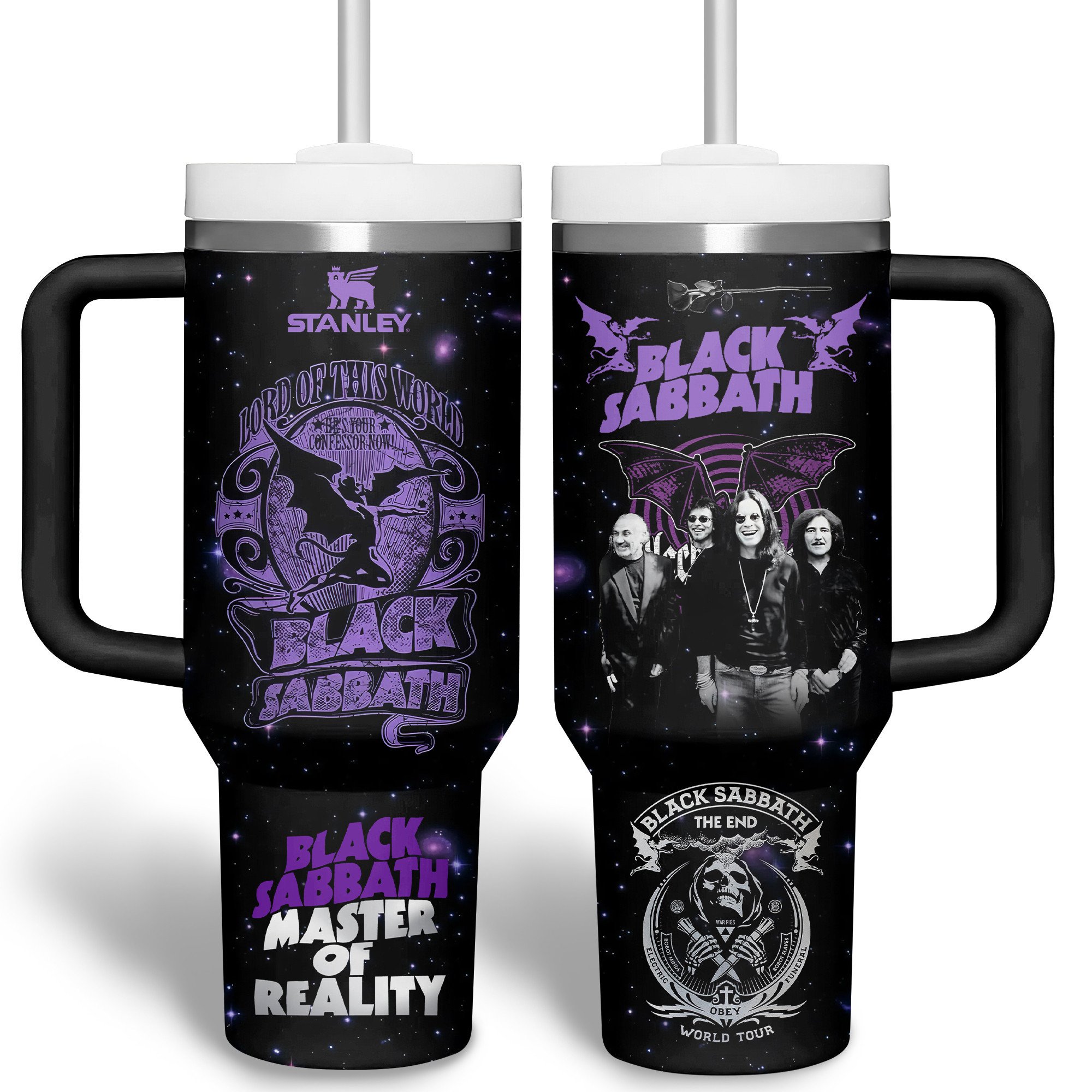 Black Sabbath Music Custom Stanley Cup 40 oz 30 oz Tumbler With HandleTVC2301279 - Image 3