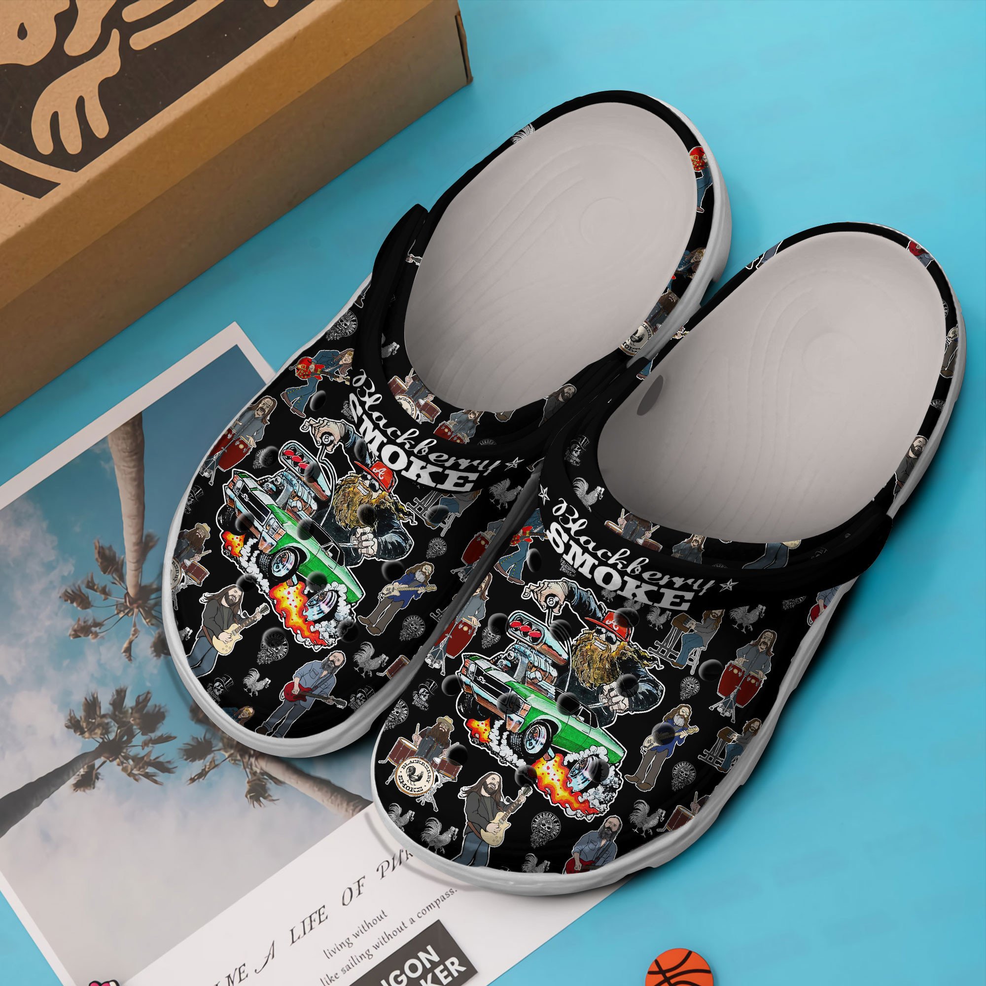 Blackberry Smoke Music Crocs Crocband Clogs Shoes Comfortable For Men Women and Kids - Image 3