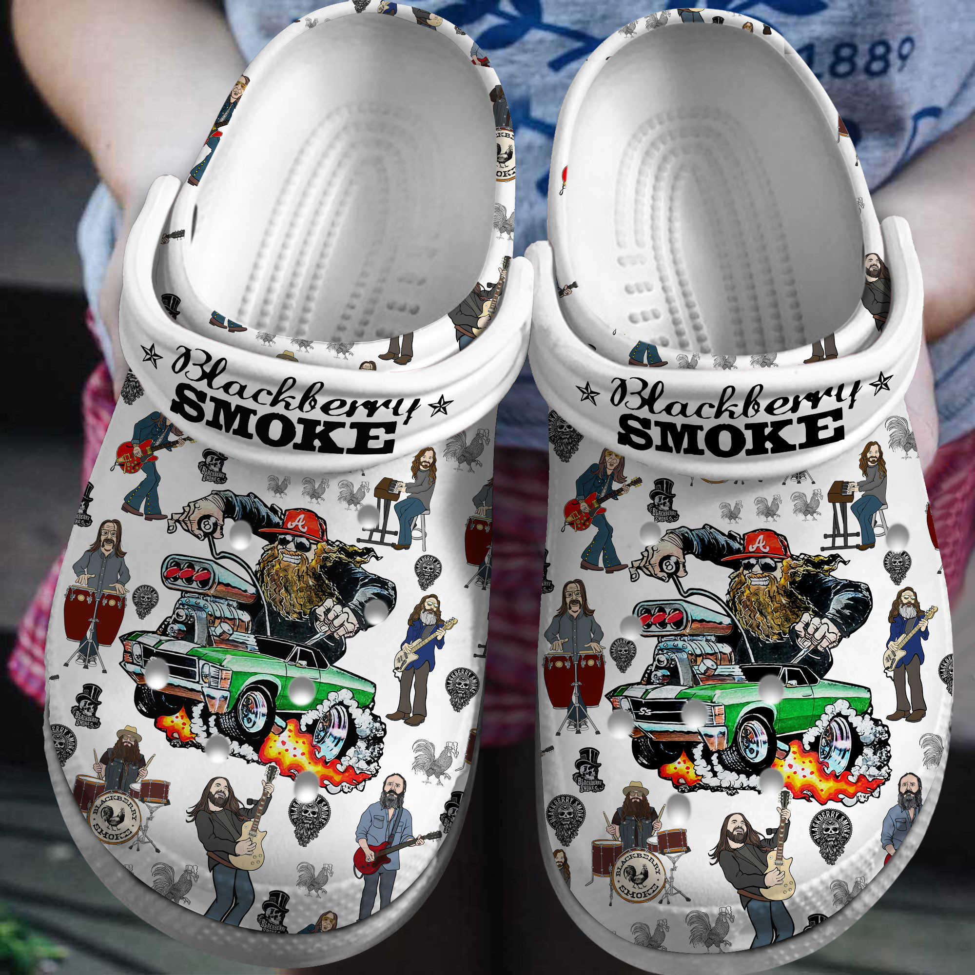 Blackberry Smoke Music Crocs Crocband Clogs Shoes Comfortable For Men Women and Kids