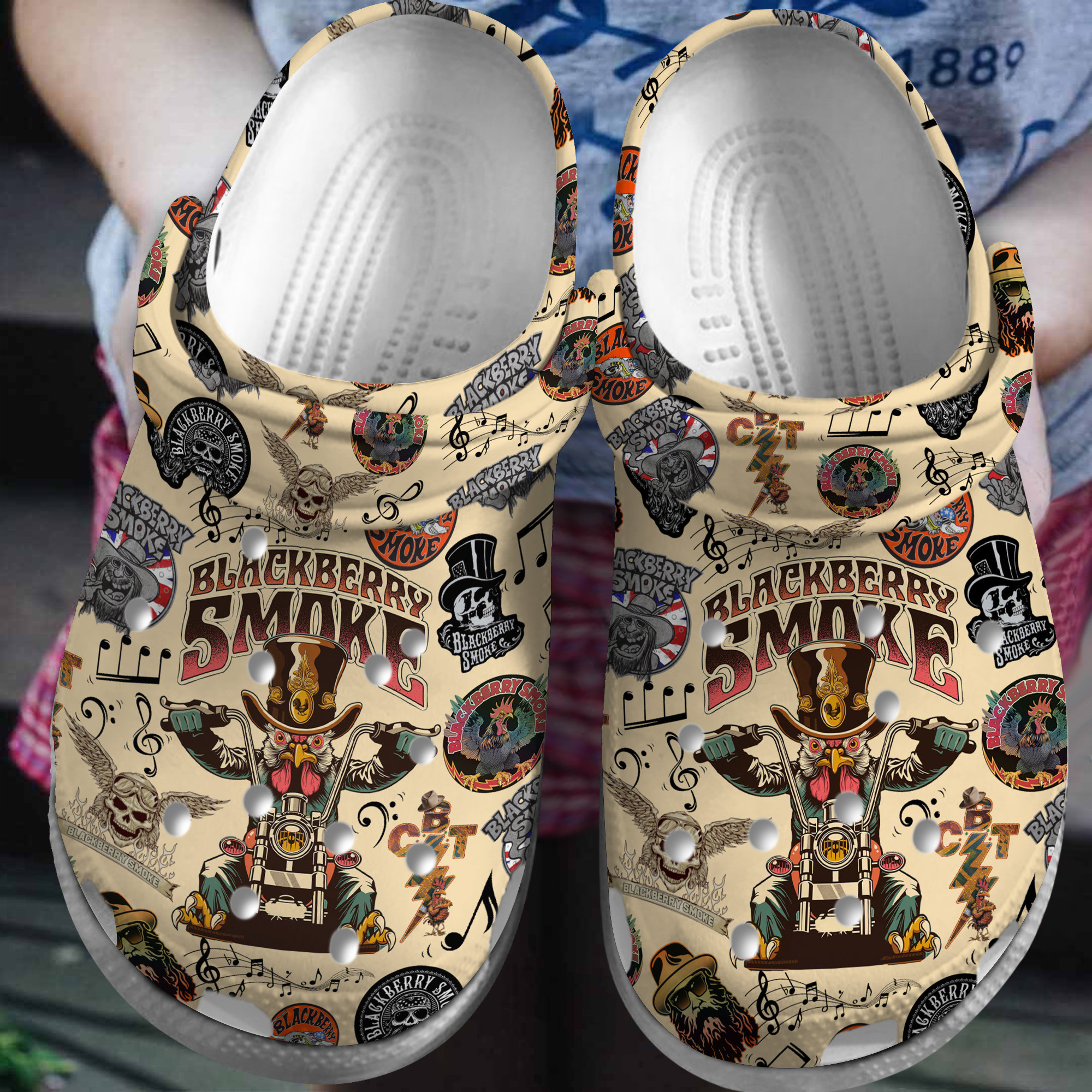 Blackberry Smoke Music Crocs Crocband Clogs Shoes Comfortable For Men Women and Kids