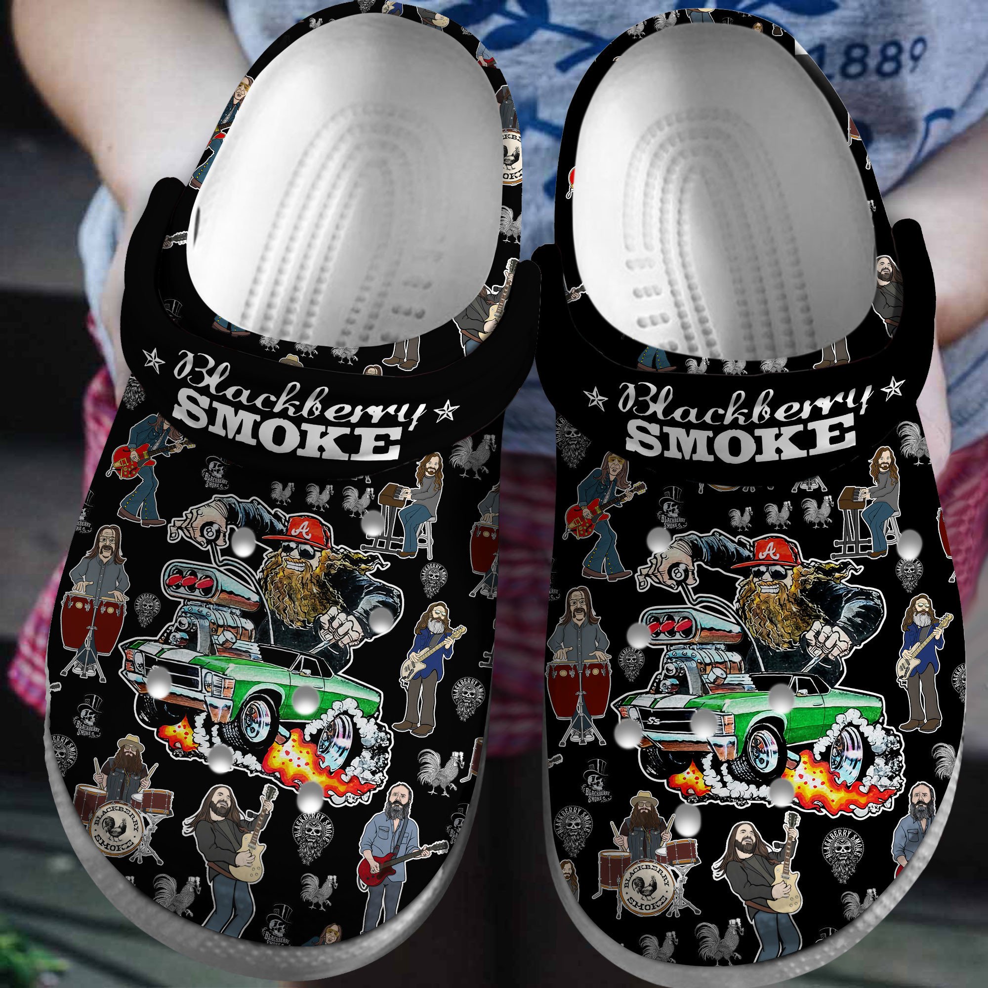 Blackberry Smoke Music Crocs Crocband Clogs Shoes Comfortable For Men Women and Kids