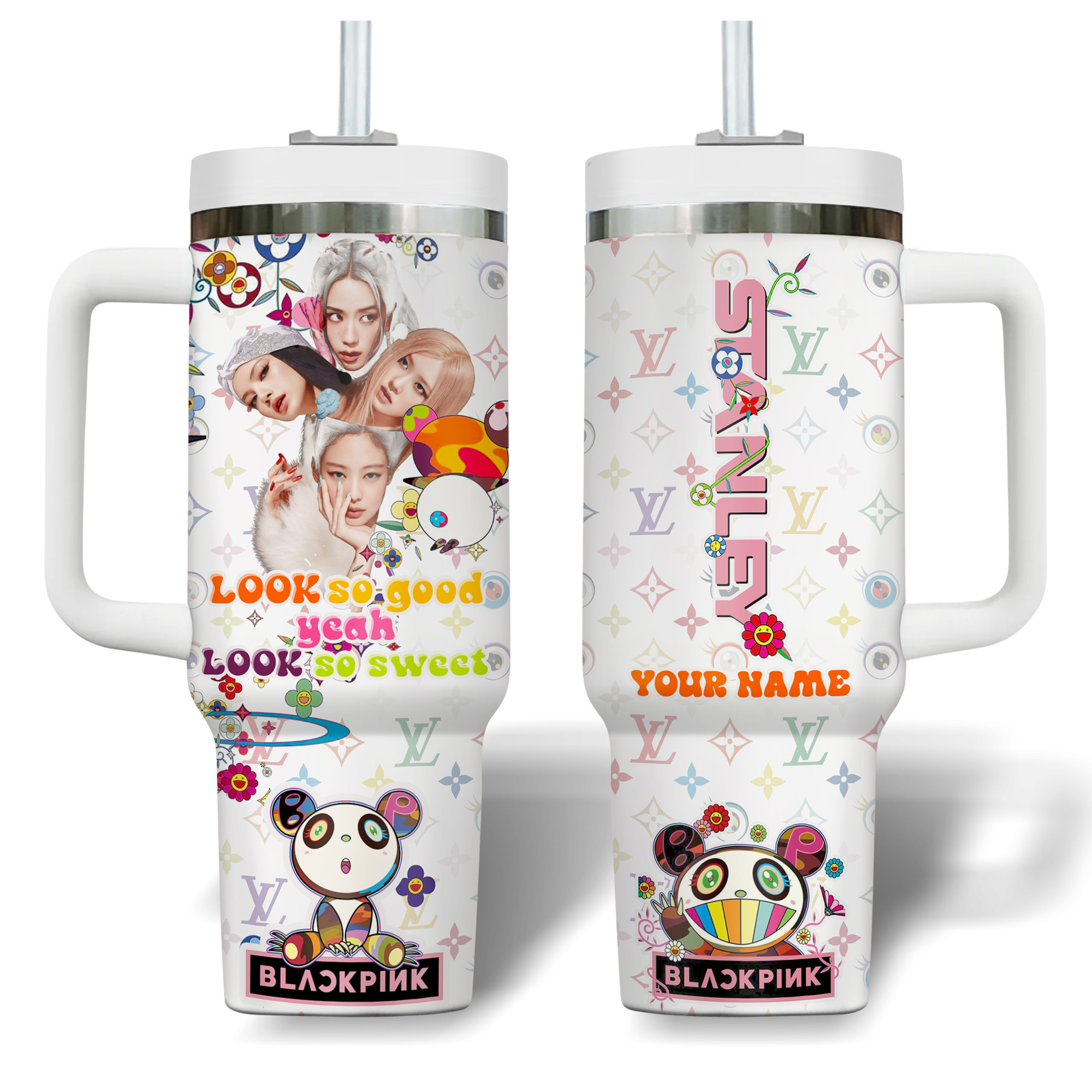 Blackpink Music Custom Stanley Cup 40 oz 30 oz Tumbler With HandleTVC2301178 - Image 3