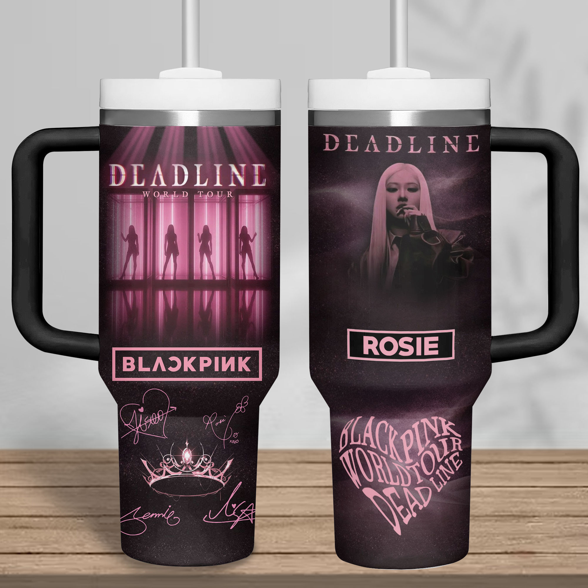 Blackpink Music Custom Stanley Cup 40 oz 30 oz Tumbler With HandleTVC2301180 - Image 3