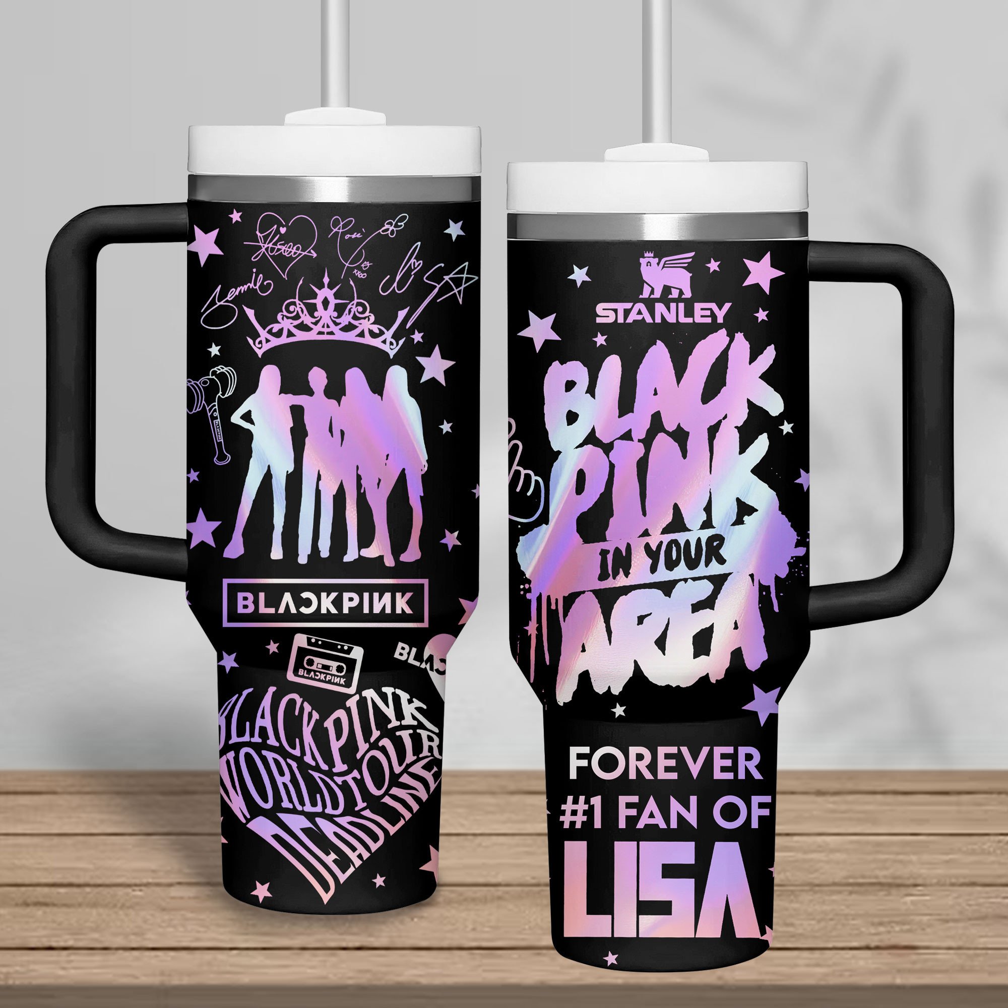 Blackpink Music Custom Stanley Cup 40 oz 30 oz Tumbler With HandleTVC2301182
