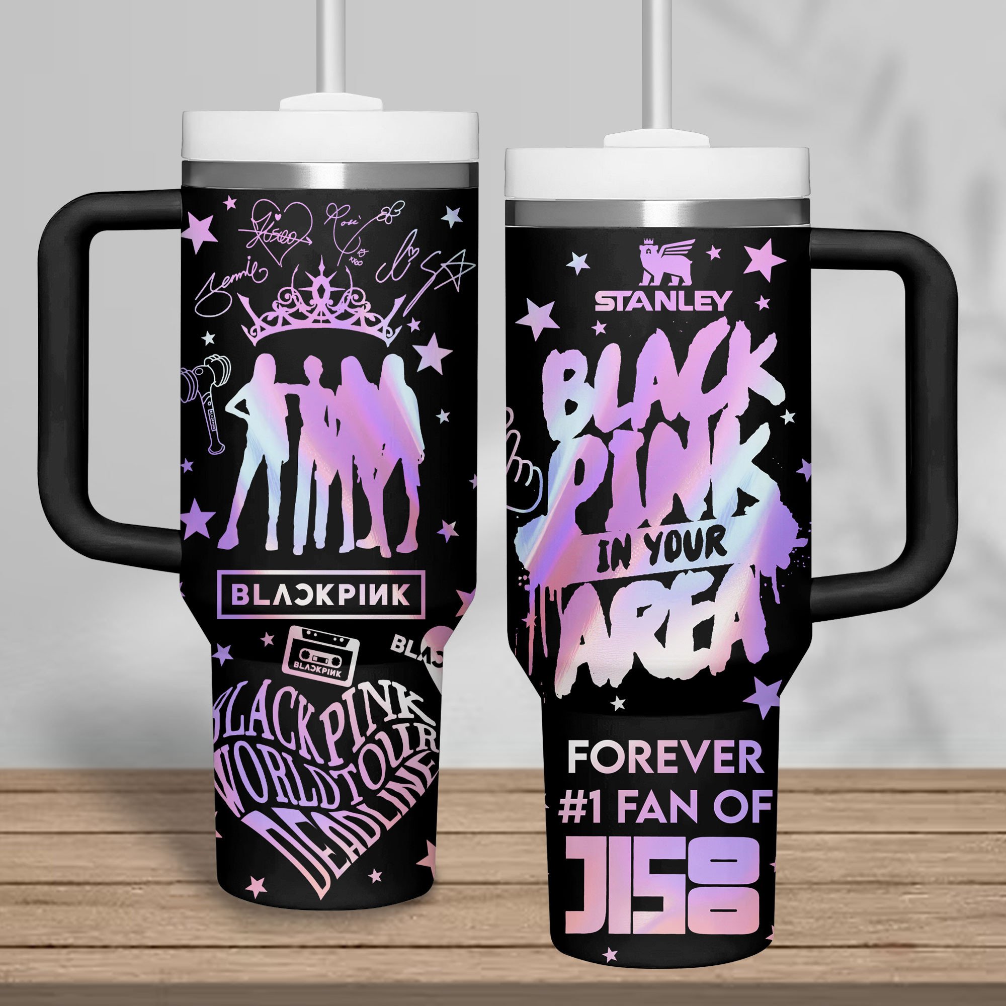 Blackpink Music Custom Stanley Cup 40 oz 30 oz Tumbler With HandleTVC2301182