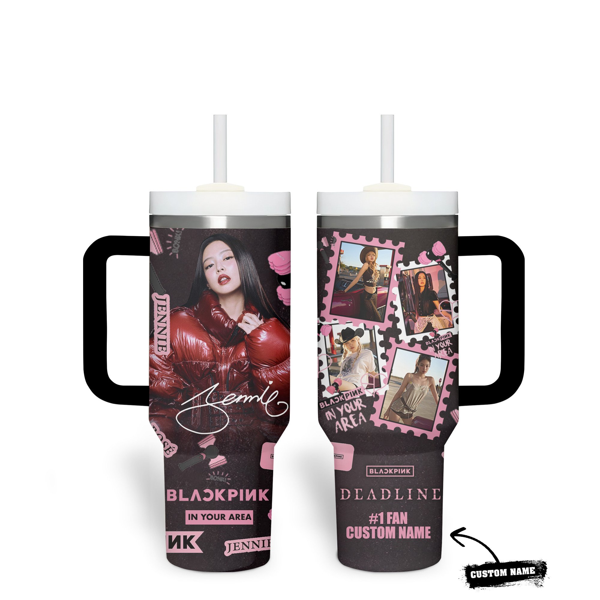 Blackpink Music Custom Stanley Cup 40 oz 30 oz Tumbler With HandleTVC230198