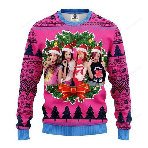 Blackpink Ugly Christmas Sweater Adult 3D Funny Matching for family