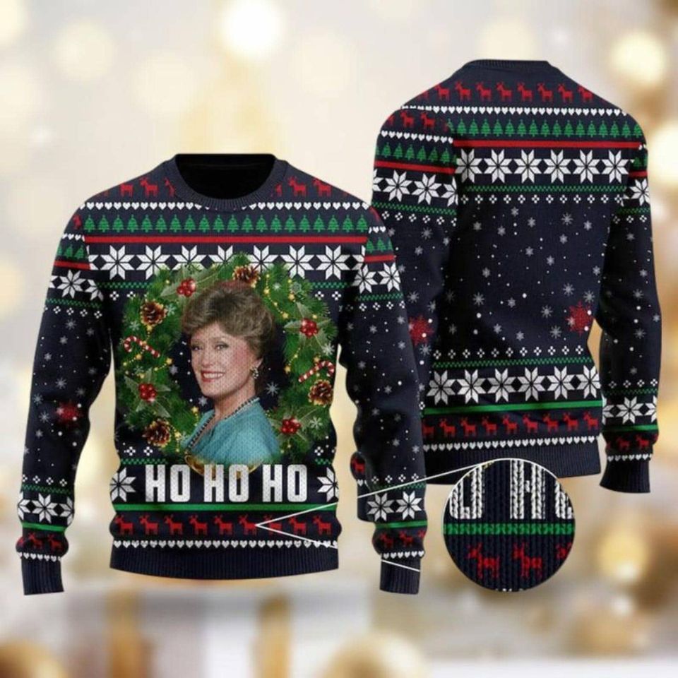 Blanche Stay Golden Christmas Sweater, Stay Golden Christmas Shirt