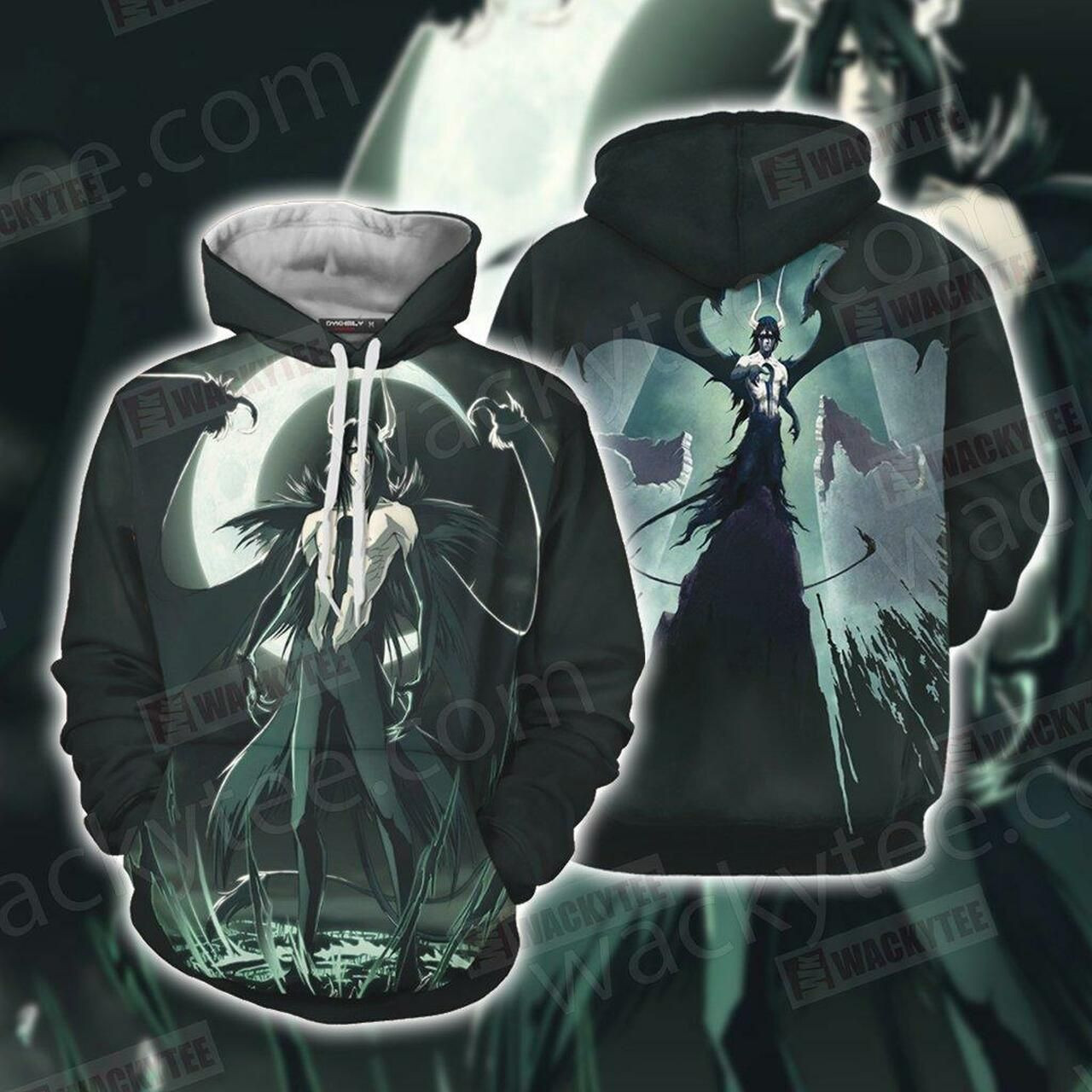 Bleach Ulquiorra Cifer 3D All Over Print Hoodie, Zip Hoodie