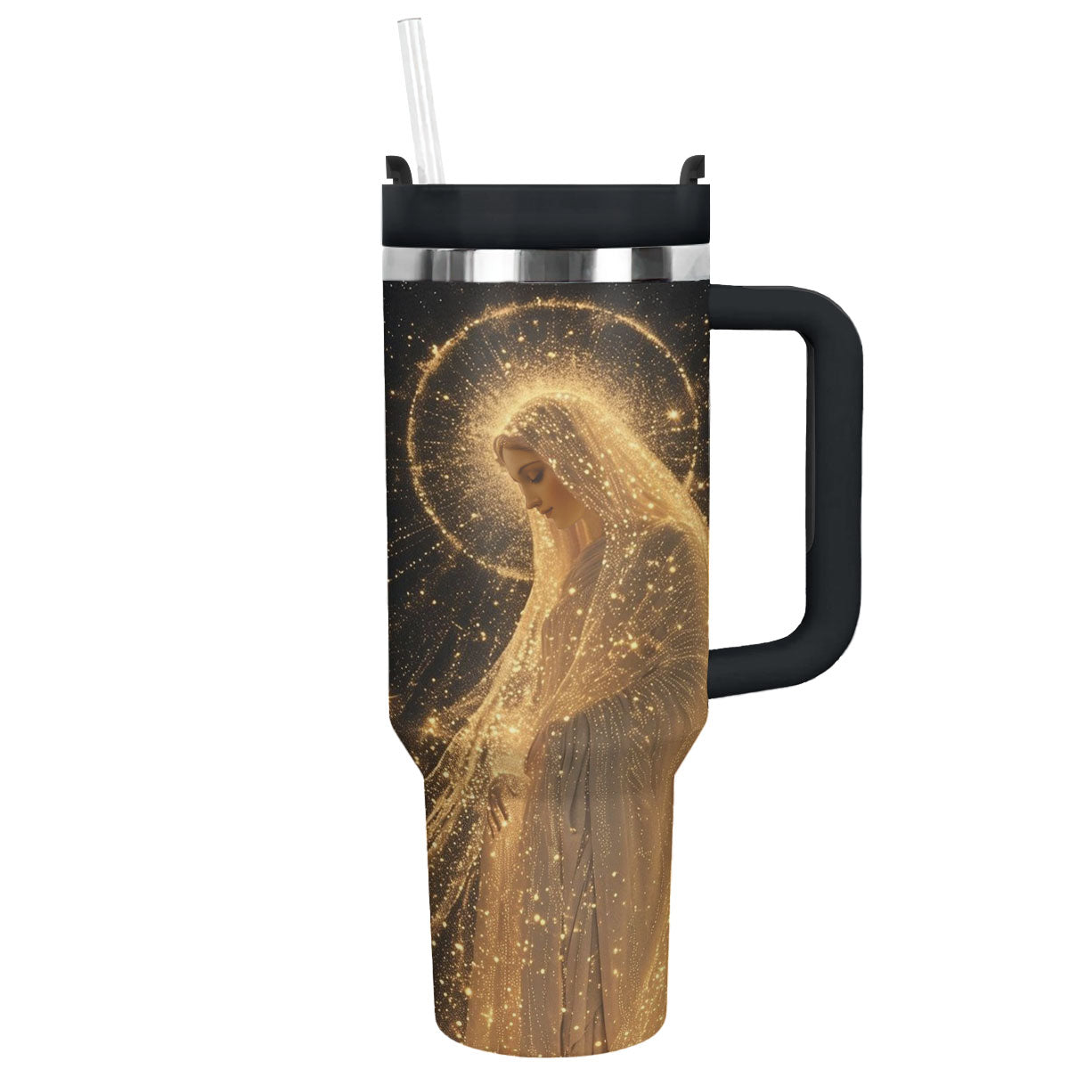 Blessed Motherhood Custom Stanley Cup 40 oz 30 oz Tumbler With HandleTVC2301294