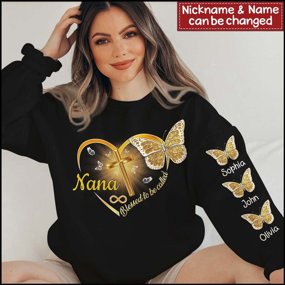 Blessed to be called Personalized 3D Sweatshirt - Gift idea for Mother's day