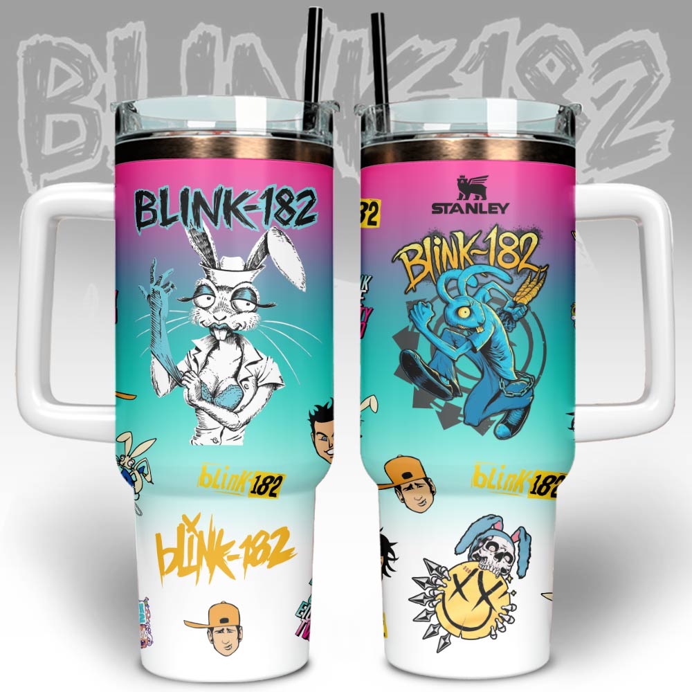 Blink-182 Custom Stanley Cup 40 oz 30 oz Tumbler With HandleTVC2301131