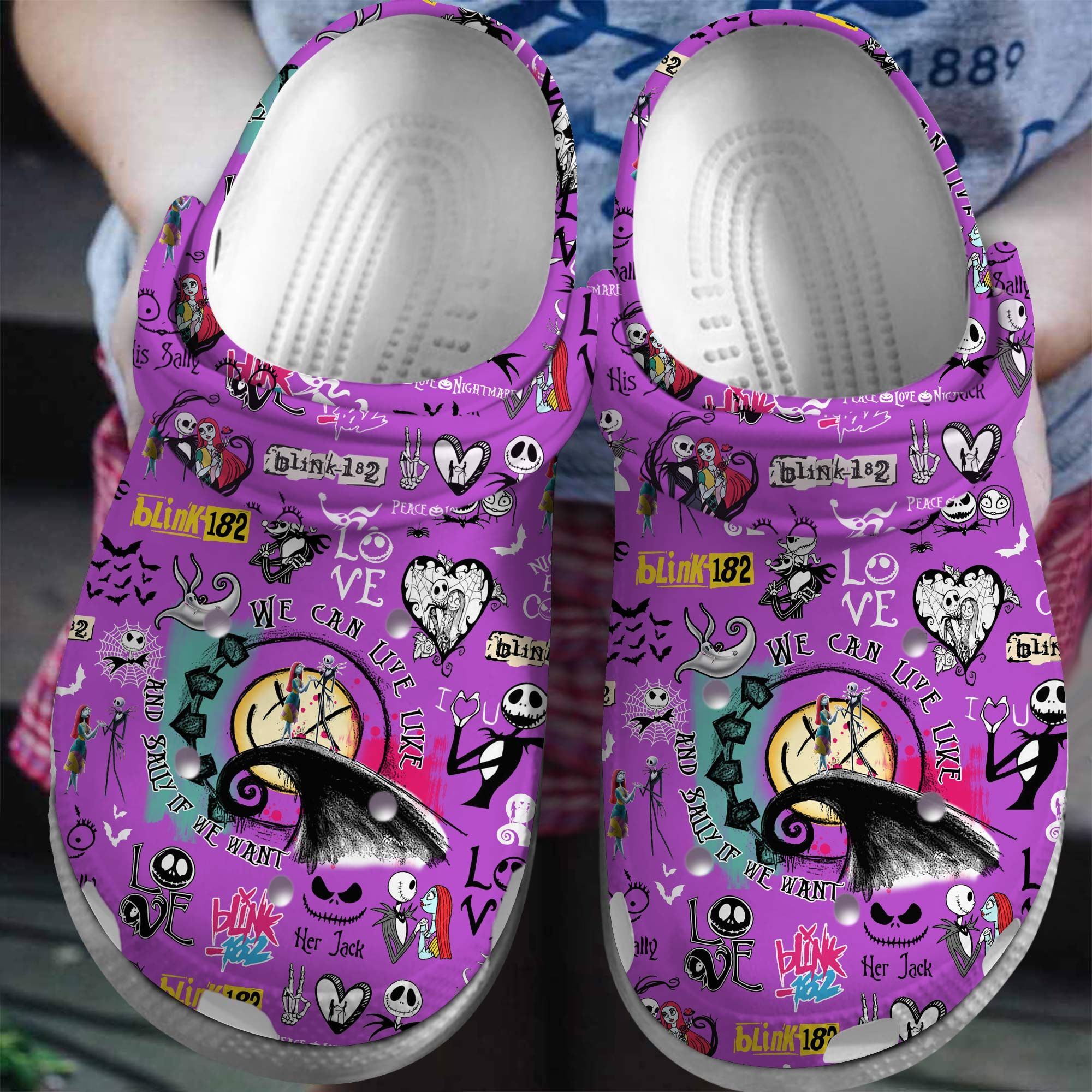 Blink 182 Music Crocs Crocband Clogs Shoes Comfortable For Men Women and Kids