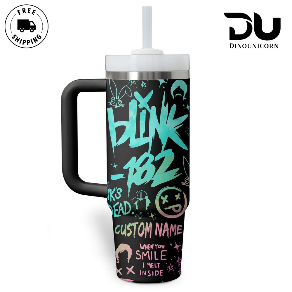 Blink-182 Music Custom Stanley Cup 40 oz 30 oz Tumbler With HandleTVC2301708 - Image 3