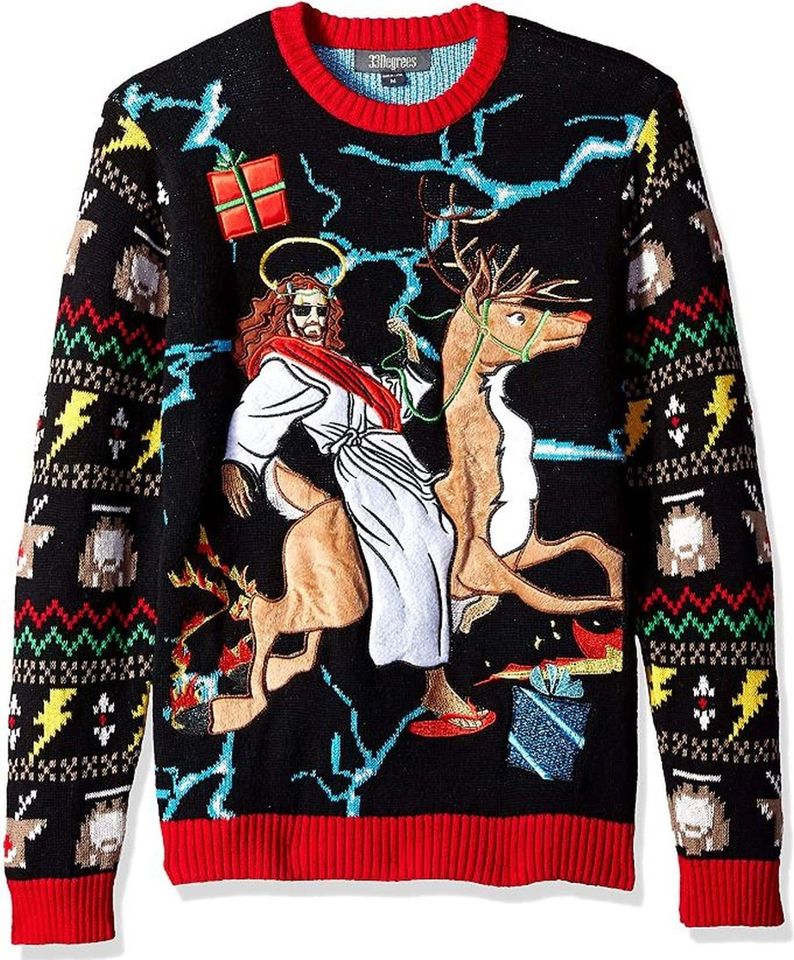 Blizzard Bay Men's Ugly Christmas 3D Sweater