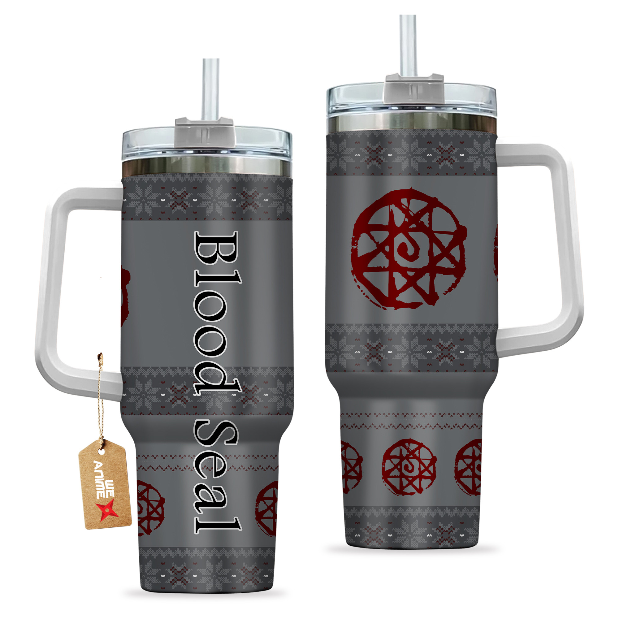 Blood Seal Fullmetal Alchemist Anime Custom Stanley Cup 40 oz 30 oz Tumbler With HandleTVC2301134 - Image 2