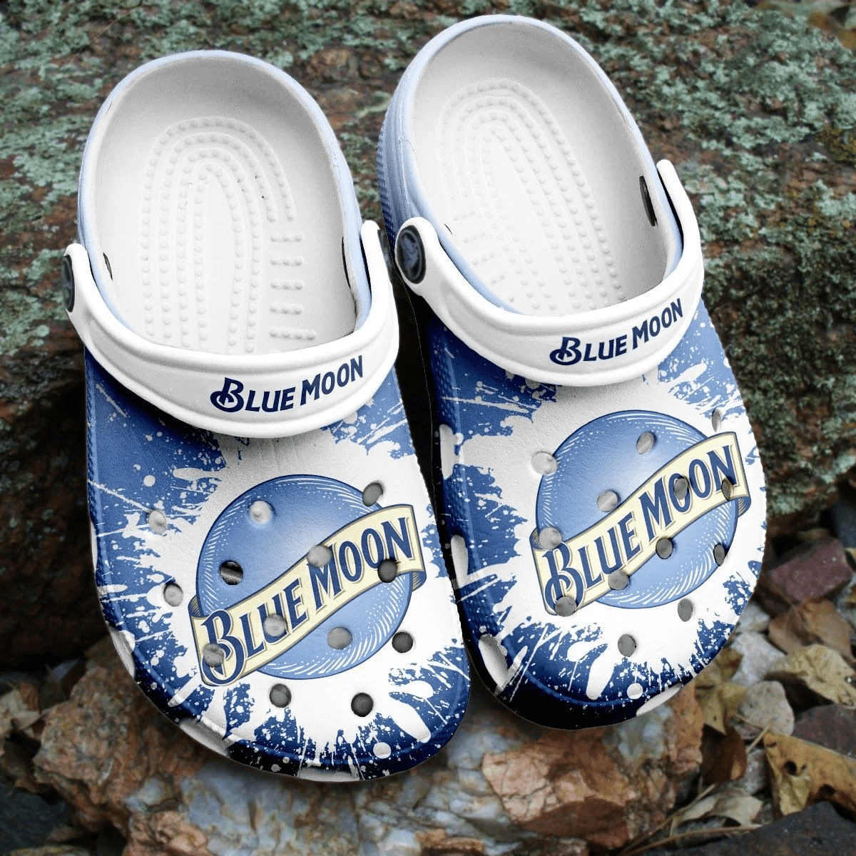 Blue Moon Beer Adults Crocs Clogs Crocband Shoes Comfortable For Men Women