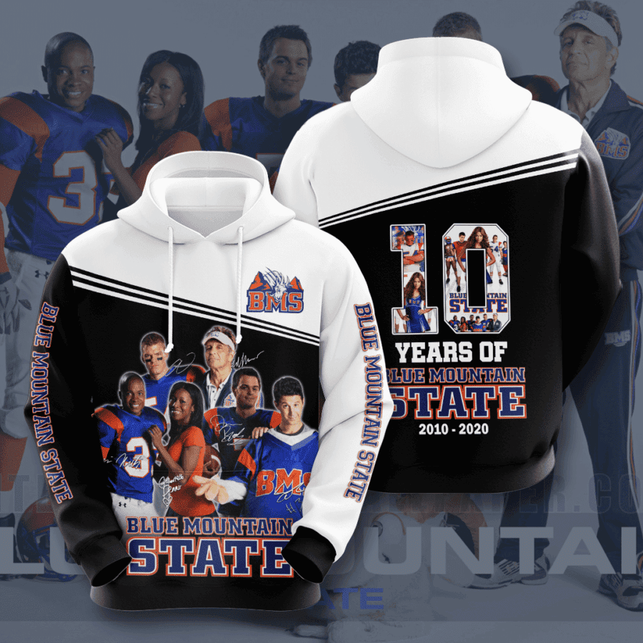 Blue Mountain State 3D All Over Print Hoodie, Zip Hoodie