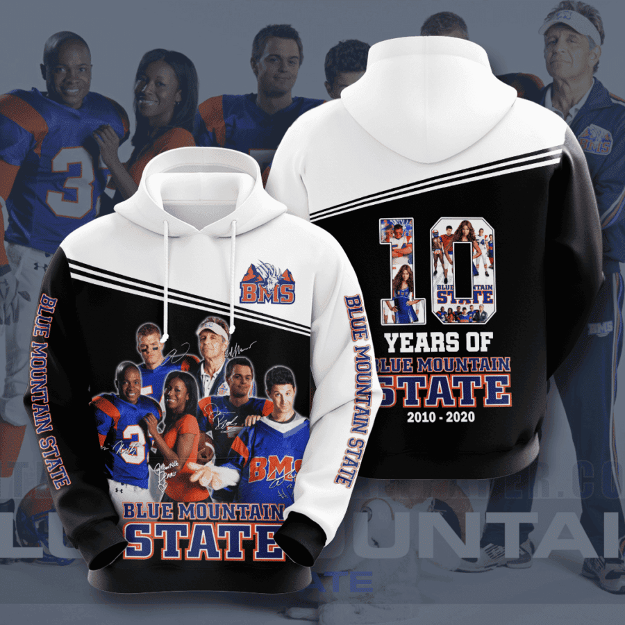 Blue Mountain State 3D All Over Print Hoodie, Zip Hoodie