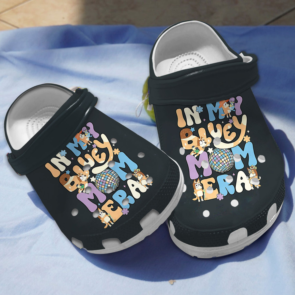 Bluey Cartoon Crocs Crocband Clogs Shoes Comfortable For Men Women and Kids