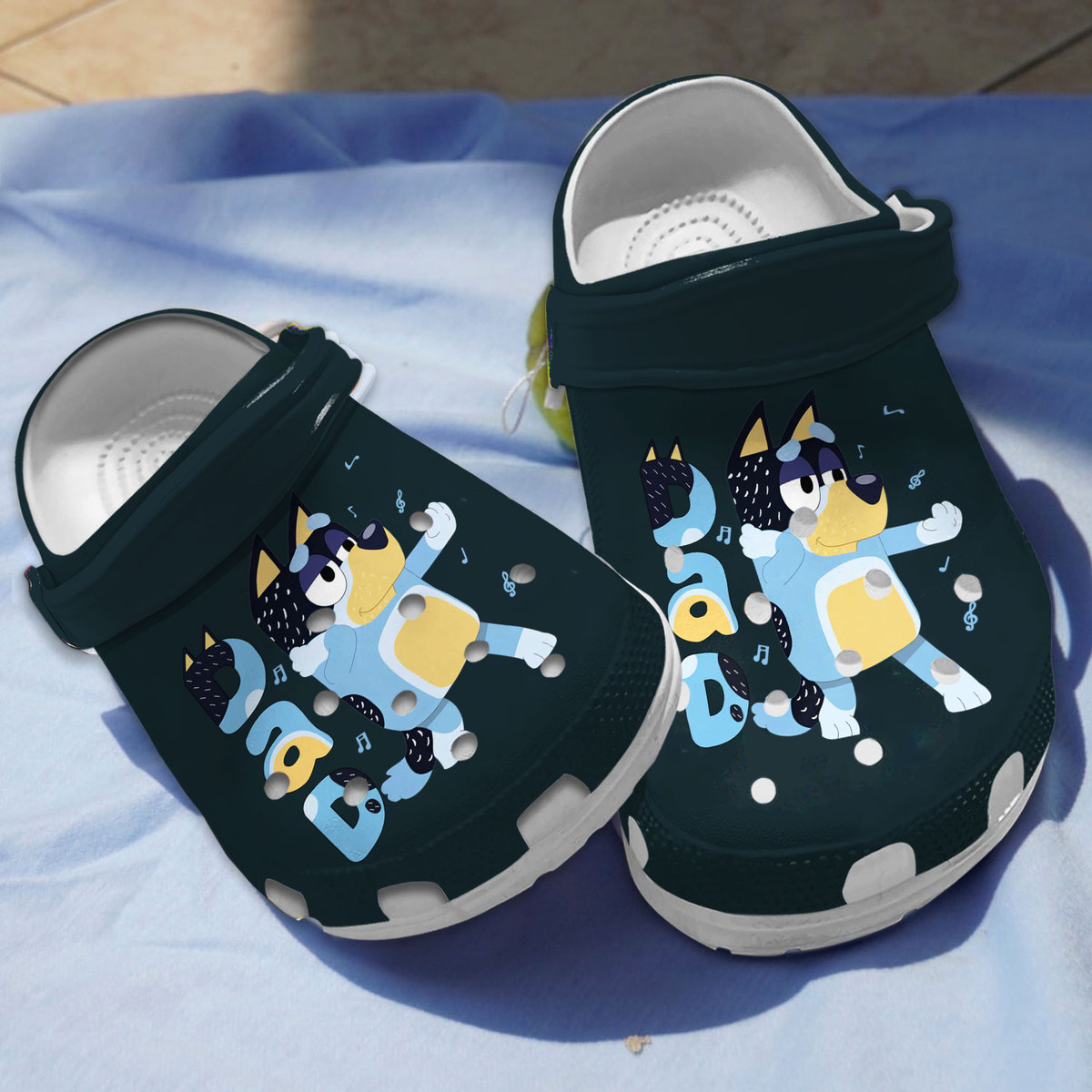 Bluey Cartoon Crocs Crocband Clogs Shoes Comfortable For Men Women and Kids