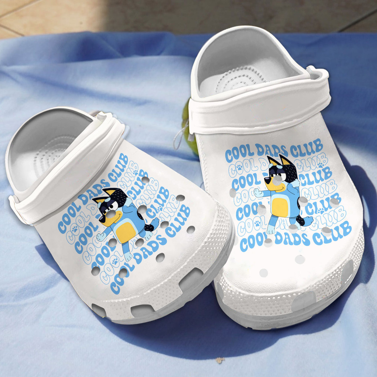 Bluey Cartoon Crocs Crocband Clogs Shoes Comfortable For Men Women and Kids