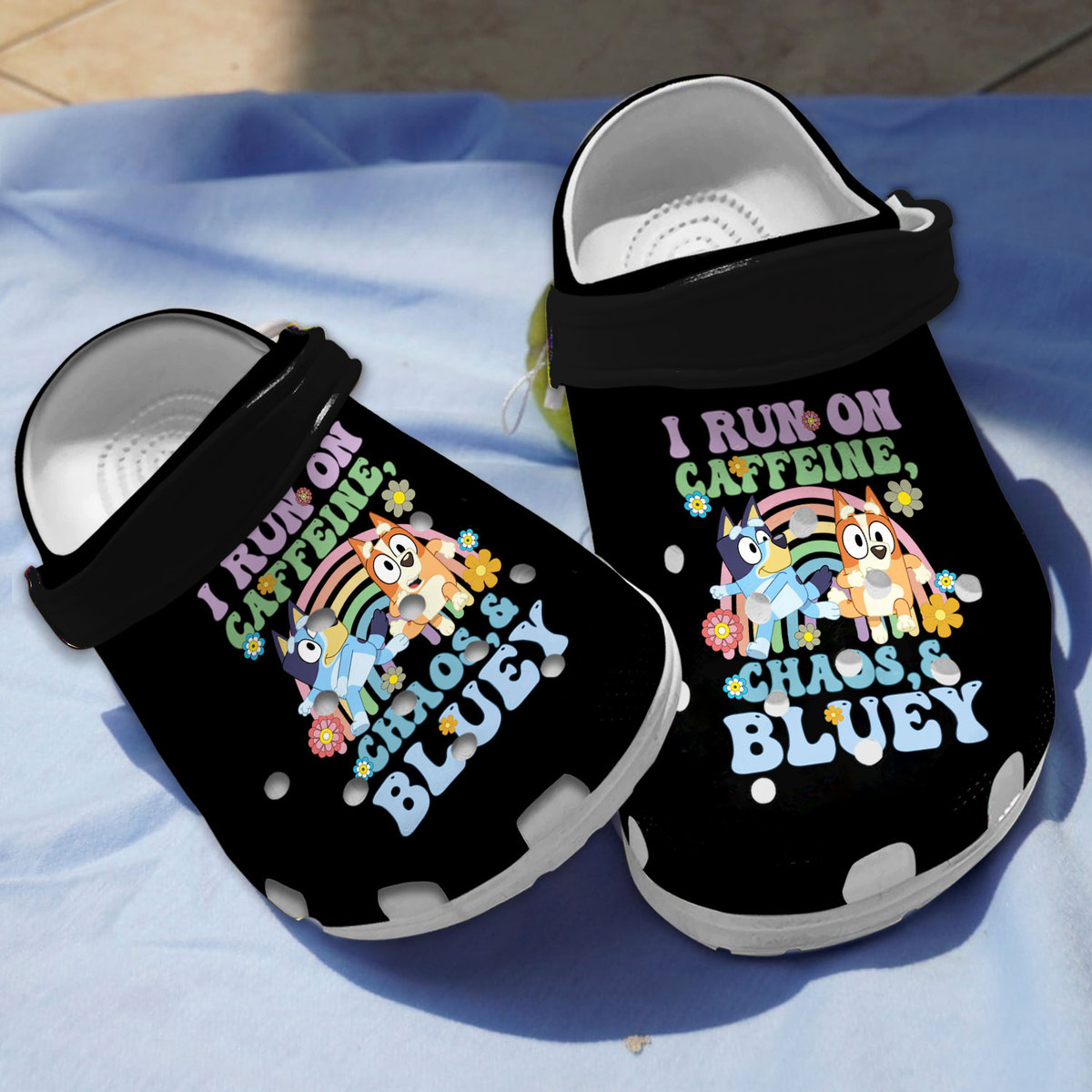 Bluey Cartoon Crocs Crocband Clogs Shoes Comfortable For Men Women and Kids