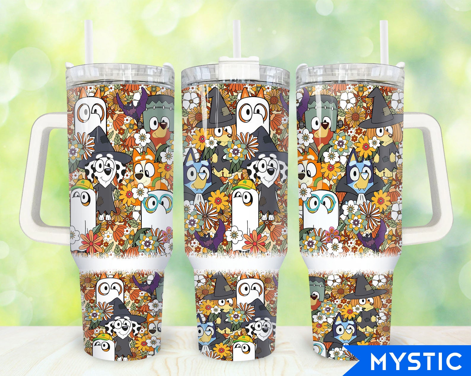 Bluey Cartoon Custom Stanley Cup 40 oz 30 oz Tumbler With HandleTVC2301917