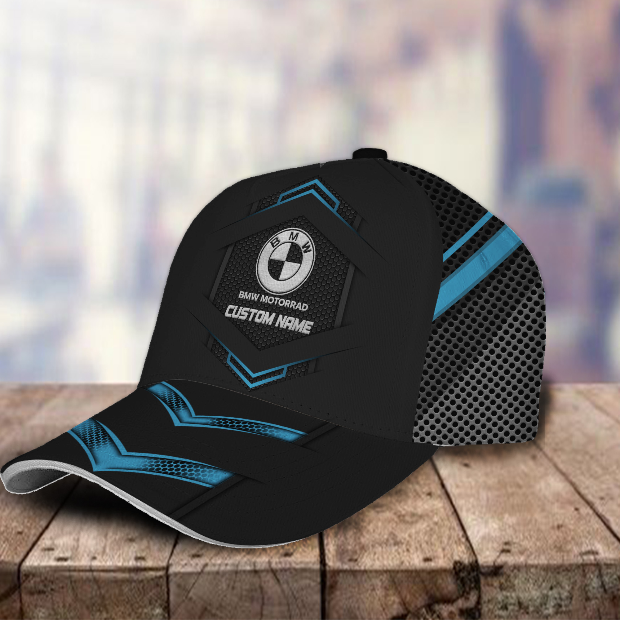 BMW 3D Classic Cap Logo Personalized Name Trucker Hats Custom Hats Gifts For Men & Women