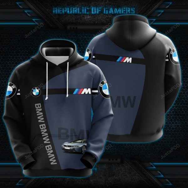 BMW Car Logo 3D All Over Print Hoodie, Zip Hoodie