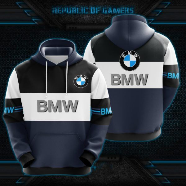 BMW Logo Limited Edition 3D All Over Print Hoodie, Zip Hoodie