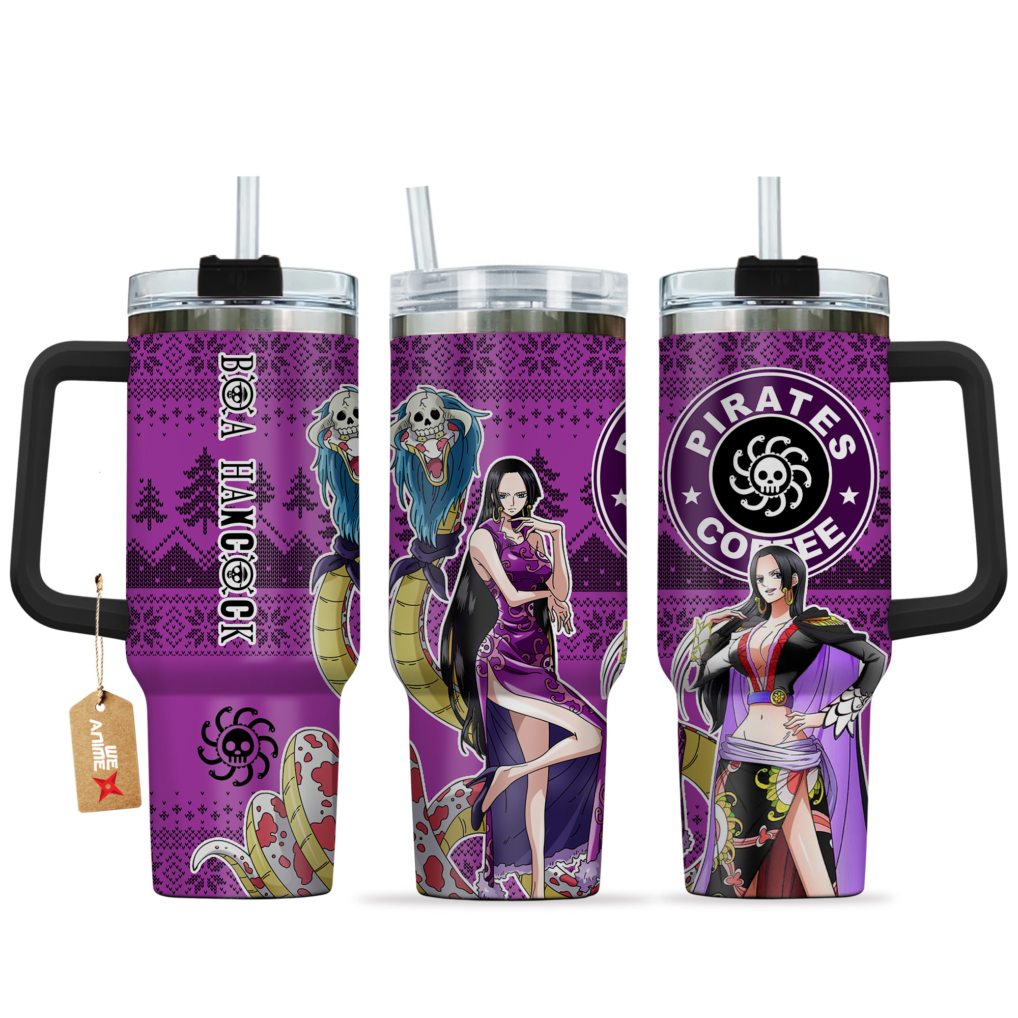 Boa Hancock One Piece Anime Custom Stanley Cup 40 oz 30 oz Tumbler With HandleTVC2301160
