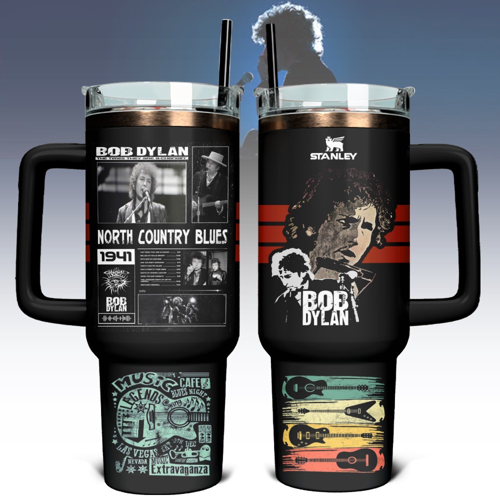 Bob Dylan Custom Stanley Cup 40 oz 30 oz Tumbler With HandleTVC2301132
