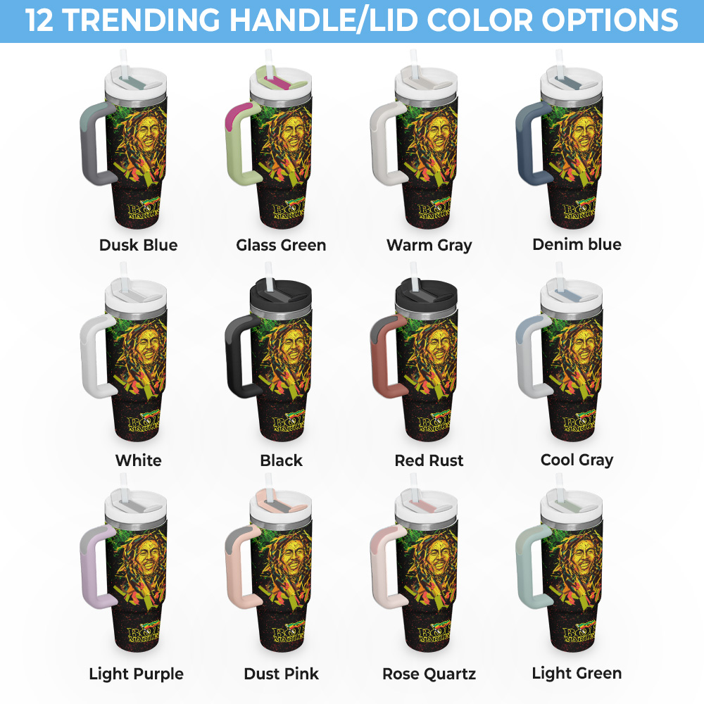 Bob Marley Music Custom Stanley Cup 40 oz 30 oz Tumbler With HandleTVC2301716 - Image 4
