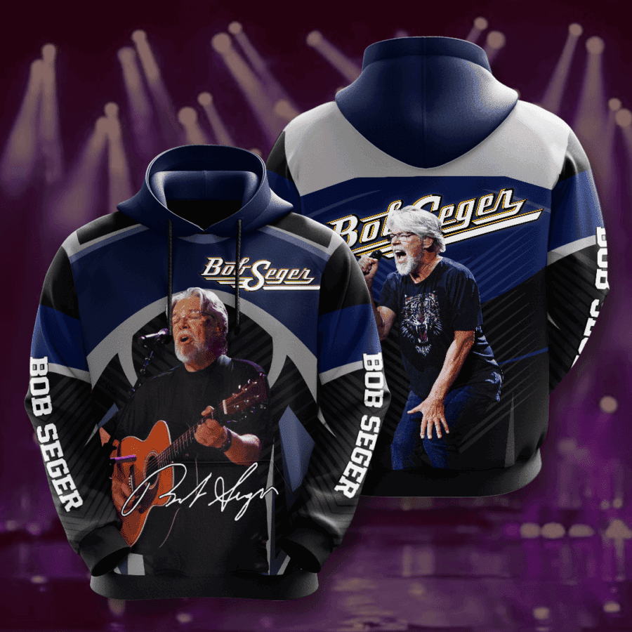 Bob Seger 3D All Over Print Hoodie, Zip Hoodie