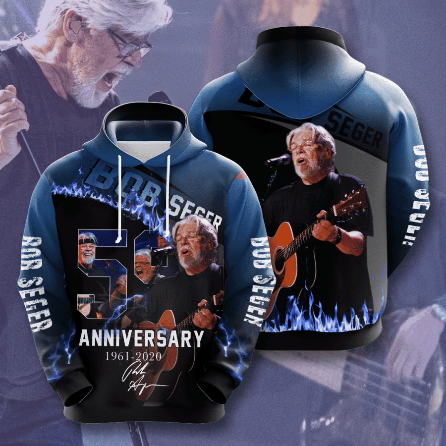 Bob Seger 3D All Over Print Hoodie, Zip Hoodie