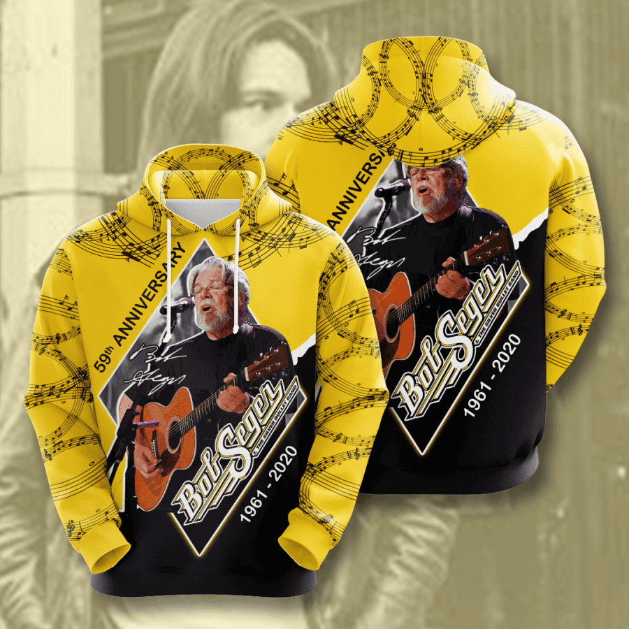 Bob Seger 3D All Over Print Hoodie, Zip Hoodie