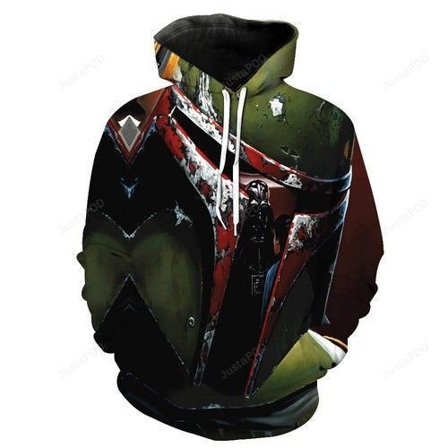 Boba Fett Star Wars 3D All Over Print Hoodie, Zip Hoodie